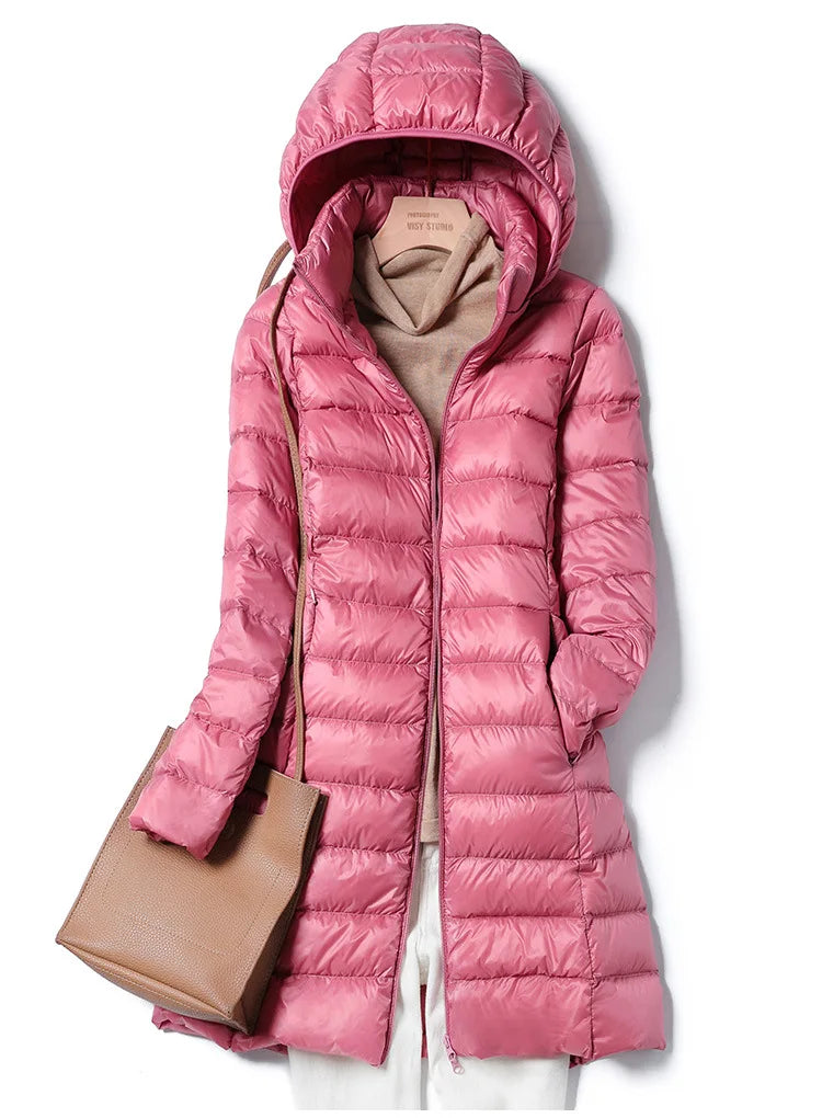 Jaqueta Parka Longa Feminina