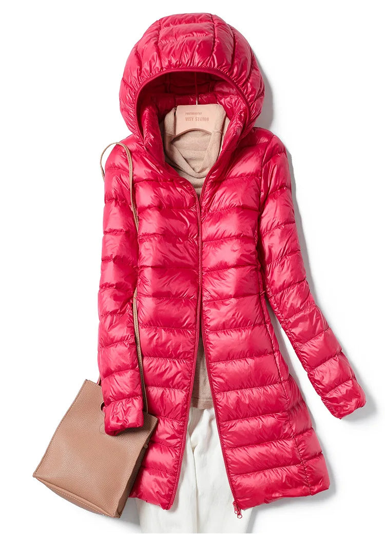 Jaqueta Parka Longa Feminina