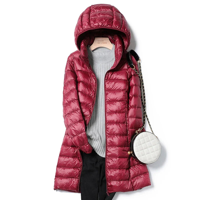 Jaqueta Parka Longa Feminina