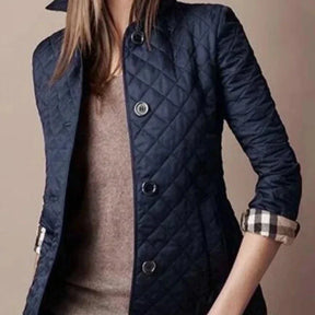 Jaqueta Blazer Xadrez Clássica Feminina